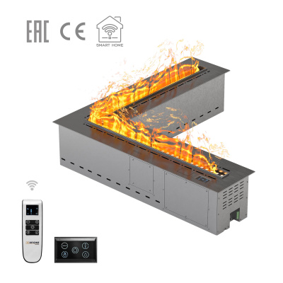 Паровой камин Airtone Vepo Angle 1000x1000 мм 