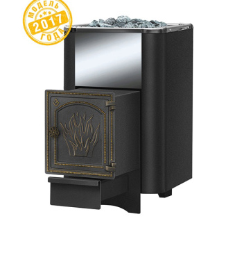  Чугунная банная печь Везувий Сенсация Антрацит 16 (ДТ-4)