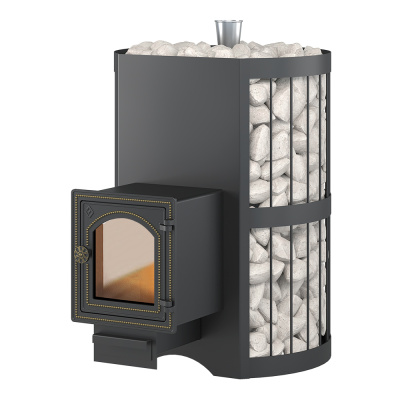  Банная печь Везувий Скиф п/г стандарт (ДТ-4С) с парогенератором