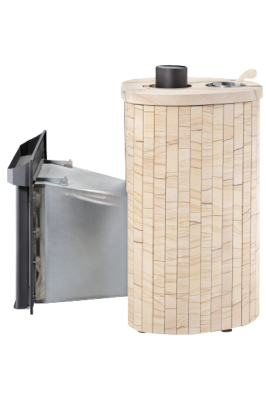  Банная печь Фёрингер Ламель Малютка (Окаменевшее дерево наборный)