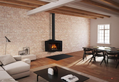 Дровяной камин ROCAL Angle стальной