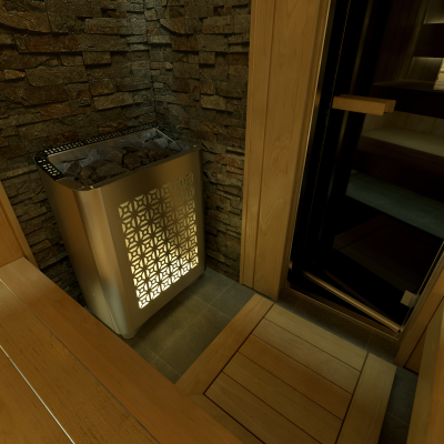 Электрическая каменка Born Fire 6 кВт Электрическая каменка Born Fire 6 кВт