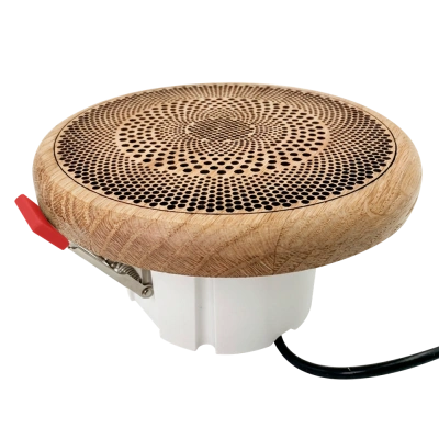 Влагостойкий динамик Steam & Water - SW MINI WOOD для бани, сауны, хамама, катера, яхты, влажных помещений