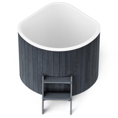 Купель Polar Spa CORNER SMALL (термобереза графит)