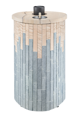  Банная печь Фёрингер Ламель Оптима (Талькохлорит+"Окаменевшее дерево")