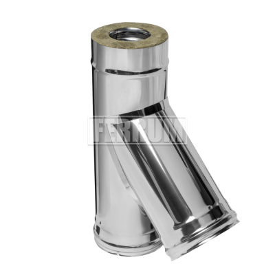 Сэндвич-тройник Феррум 135 град. (430/0,8 + нерж) диам.200х280