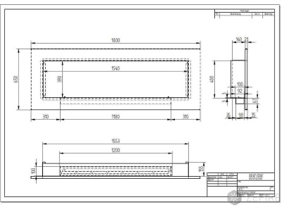 Биокамин Zefire Elliot horizontal 1800