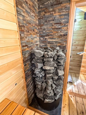  Электрическая печь для бани и сауны Born Rock 9 кВт (жадеит)