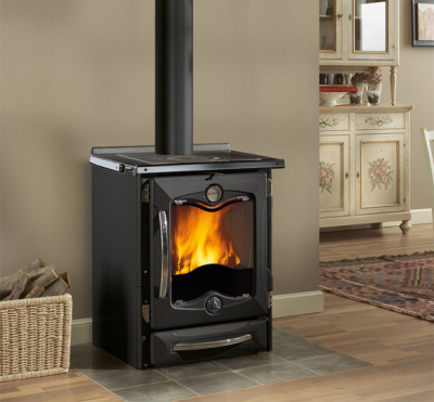  Отопительно-варочная печь La Nordica Cucinotta (черная)