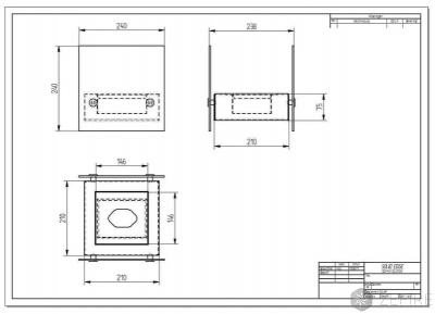 Биокамин Zefire Rubicon черный