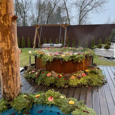 Купель Polar Spa COMFORT COLD 195 (термососна светлая) Купель Polar Spa COMFORT COLD 195 (термососна светлая)