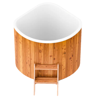 Купель Polar Spa CORNER SMALL (термобереза светлая)