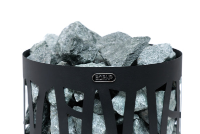  Электрическая печь для бани и сауны Born Rain 9 кВт (черный корпус)