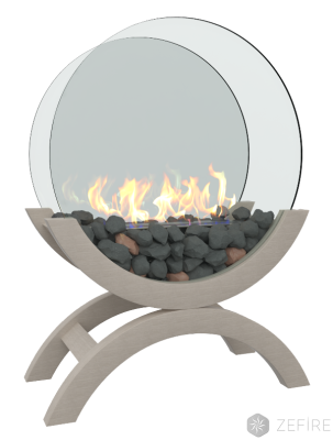 Биокамин Zefire Iris средний (светлый) Биокамин Zefire Iris средний (светлый)