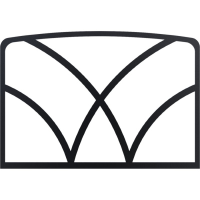 Декор дверцы W-образный для печей Kratki Koza K7