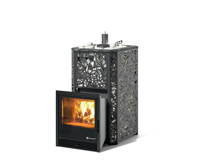 Печь Ялта 15/2025 AISI 430 (сетка черная хохлома) Печь Ялта 15/2025 AISI 430 (сетка черная хохлома)