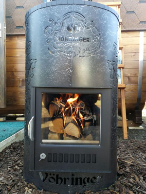 Печь Фёрингер отопительно-варочная "Нелжа" (Дуб) Печь Фёрингер отопительно-варочная "Нелжа" (Дуб)