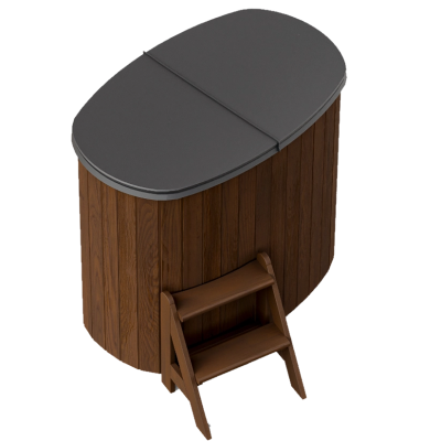 Купель Polar Spa STANDART 79 (термососна темная)