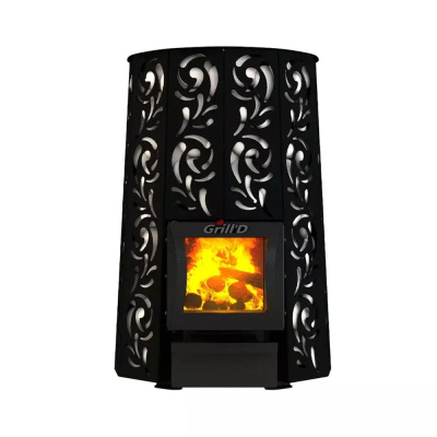  Банная печь Grill'D Violet (длинный выноc)