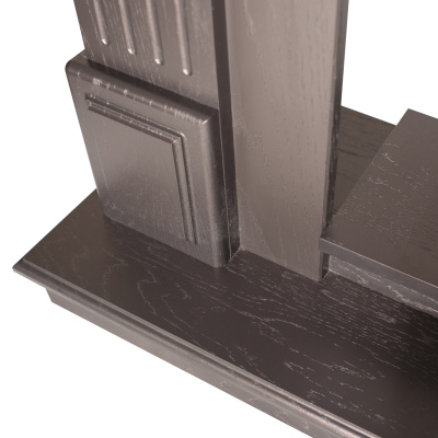 Портал для электрокамина Carolina 25,5 WT темный