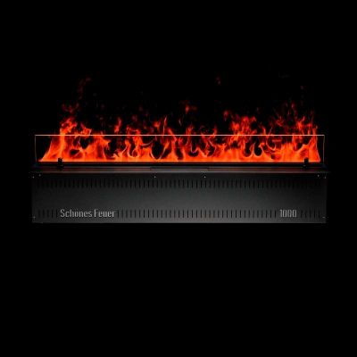 Встраиваемый электрический 3D-камин Schönes feuer Hotline 1200 (черная панель)