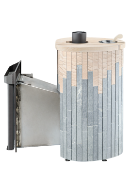  Банная печь Фёрингер Ламель Макси (Талькохлорит+"Окаменевшее дерево")