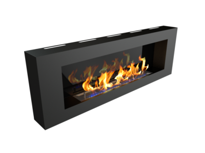 Биокамин Zefire Orion 1200 (черный со стемалитом)