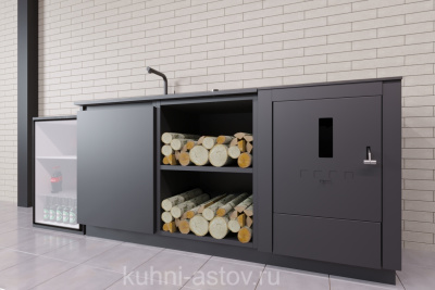 Кухня ASTOV № 56(готовое решение)