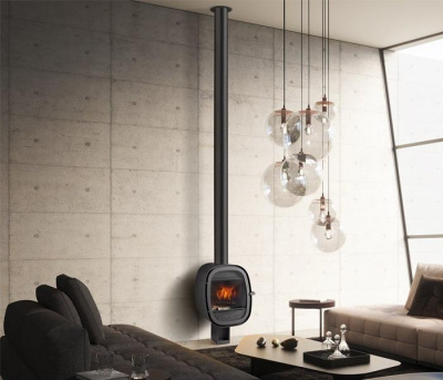 Дровяной камин ROCAL Oval стальной