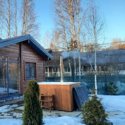 Купель Polar Spa ELITE QUATTRO 200 (термобереза графит) Купель Polar Spa ELITE QUATTRO 200 (термобереза графит)