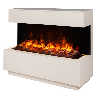 Электрокамин Modern CST1000 WT-P511 с очагом 3D Cassette 1000