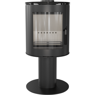 Печь-камин Kratki Koza Orbit (Коза Орбит, c полкой наверху) Печь-камин Kratki Koza Orbit (Коза Орбит, c полкой наверху)