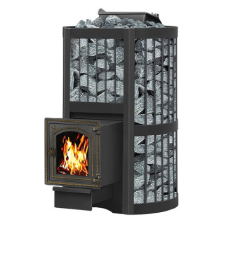  Чугунная банная печь Везувий Ураган стандарт 22 (ДТ-4С)