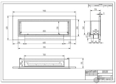 Биокамин Zefire Florida со стемалитом