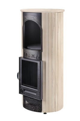  Печь Фёрингер отопительно-варочная "Лада" Окаменевшее дерево