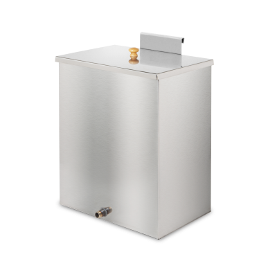 Бак нерж. навесной 49 л. (AISI 439) для печи Русичъ "Аква" 16 (Везувий)