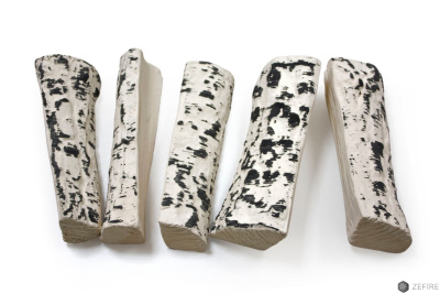 Керамические дрова береза колотая 5 шт