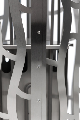 Электрическая печь для бани и сауны Born Rain Plus 7 кВт (матовый корпус, встроенное управление) Электрическая печь для бани и сауны Born Rain Plus 7 кВт (матовый корпус, встроенное управление)