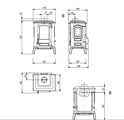 Печь La Nordica Giulietta Печь La Nordica Giulietta