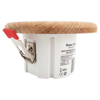 Влагостойкий динамик Steam & Water - SW MINI WOOD для бани, сауны, хамама, катера, яхты, влажных помещений