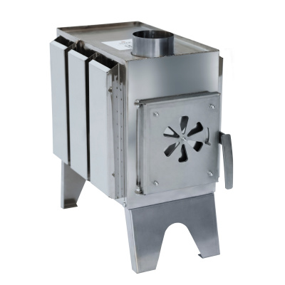 Стальная мобильная печь НМК "Турист" (складной дымоход в комплекте) Стальная мобильная печь НМК "Турист" (складной дымоход в комплекте)