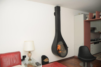 Дровяной камин ROCAL Drop стальной