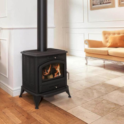  Чугунная печь Kratki Koza K 6 (c турбиной)