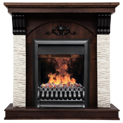 Электрокамин Corfino NT с очагом 3D Oregan