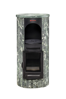  Печь Фёрингер отопительно-варочная "Лада" змеевик