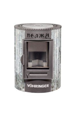  Печь Фёрингер отопительно-варочная "Нелжа" пироксенит