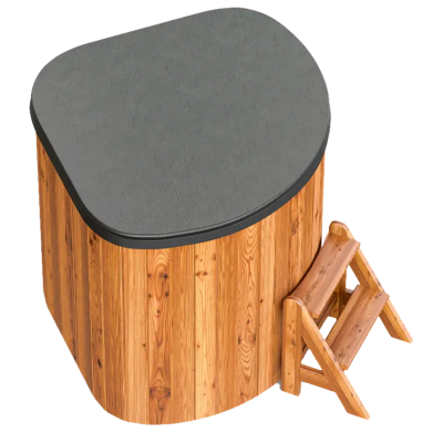 Купель Polar Spa CORNER SMALL (термососна светлая)