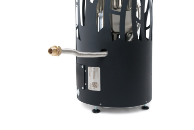  Электрическая печь для бани и сауны Born Rain 7 кВт (черный корпус)