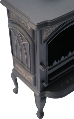 Чугунная печь-камин НМК Сибирь - 7 Чугунная печь-камин НМК Сибирь - 7