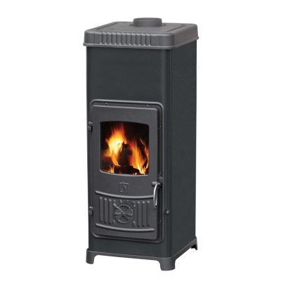  Печь Plamen DORA 10 N (эмалированная, черная)